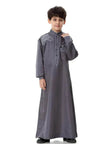 Elegant Little Boy's  Arab Dubai Middle East Teen Boy Jalabiya ArabBoy Kaftan Galabia