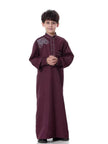 Elegant Little Boy's  Arab Dubai Middle East Teen Boy Jalabiya ArabBoy Kaftan Galabia