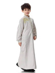 Elegant Little Boy's  Arab Dubai Middle East Teen Boy Jalabiya ArabBoy Kaftan Galabia