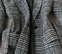 Elegant Luxury Business Office Corporate Tweed Plaid Skirt suit Outfit set 2pcs