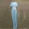 Elegant Pleated Dress Women For Dinner