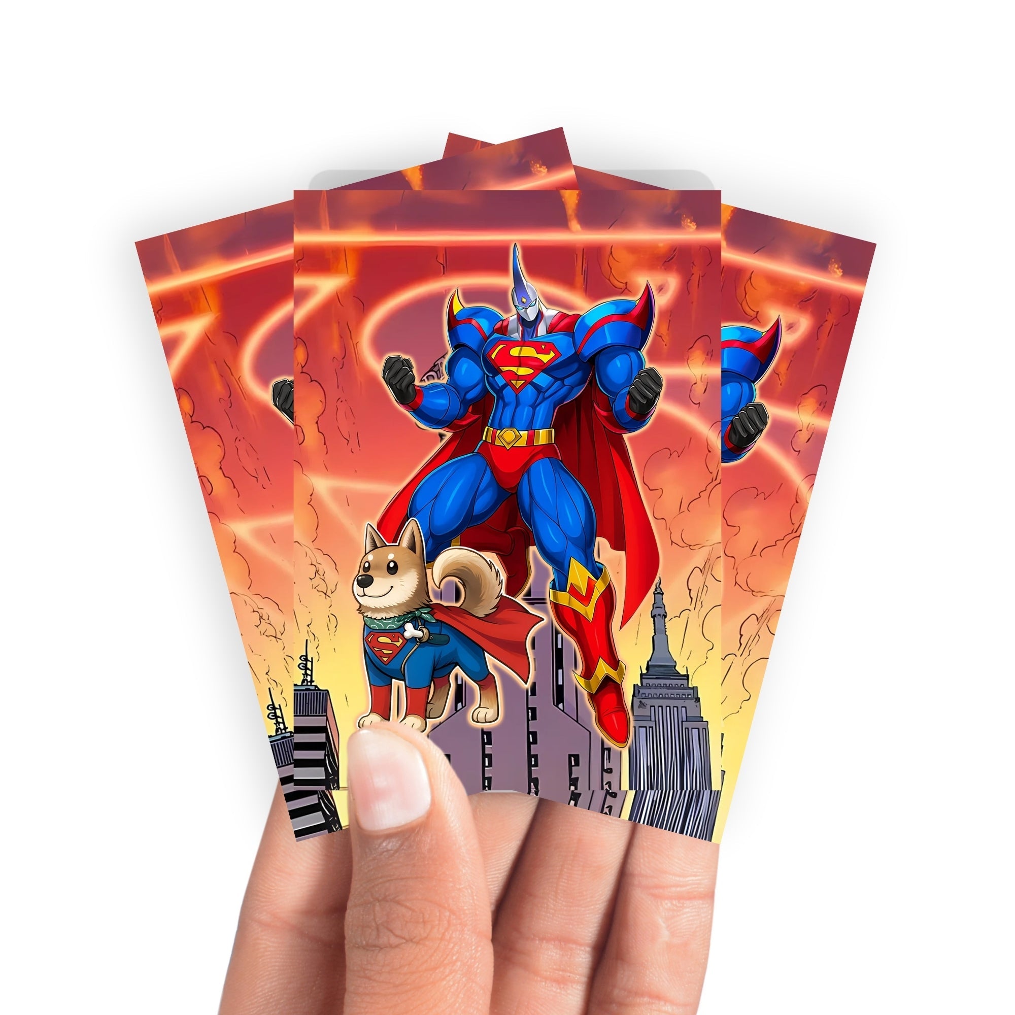Manches de cartes Elemental HERO Neos Superman