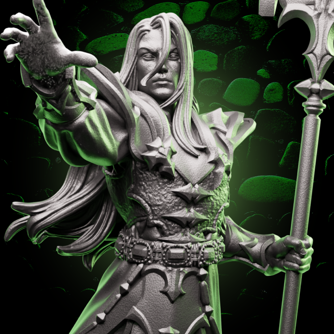 Elf Cleric | Staff | 5e