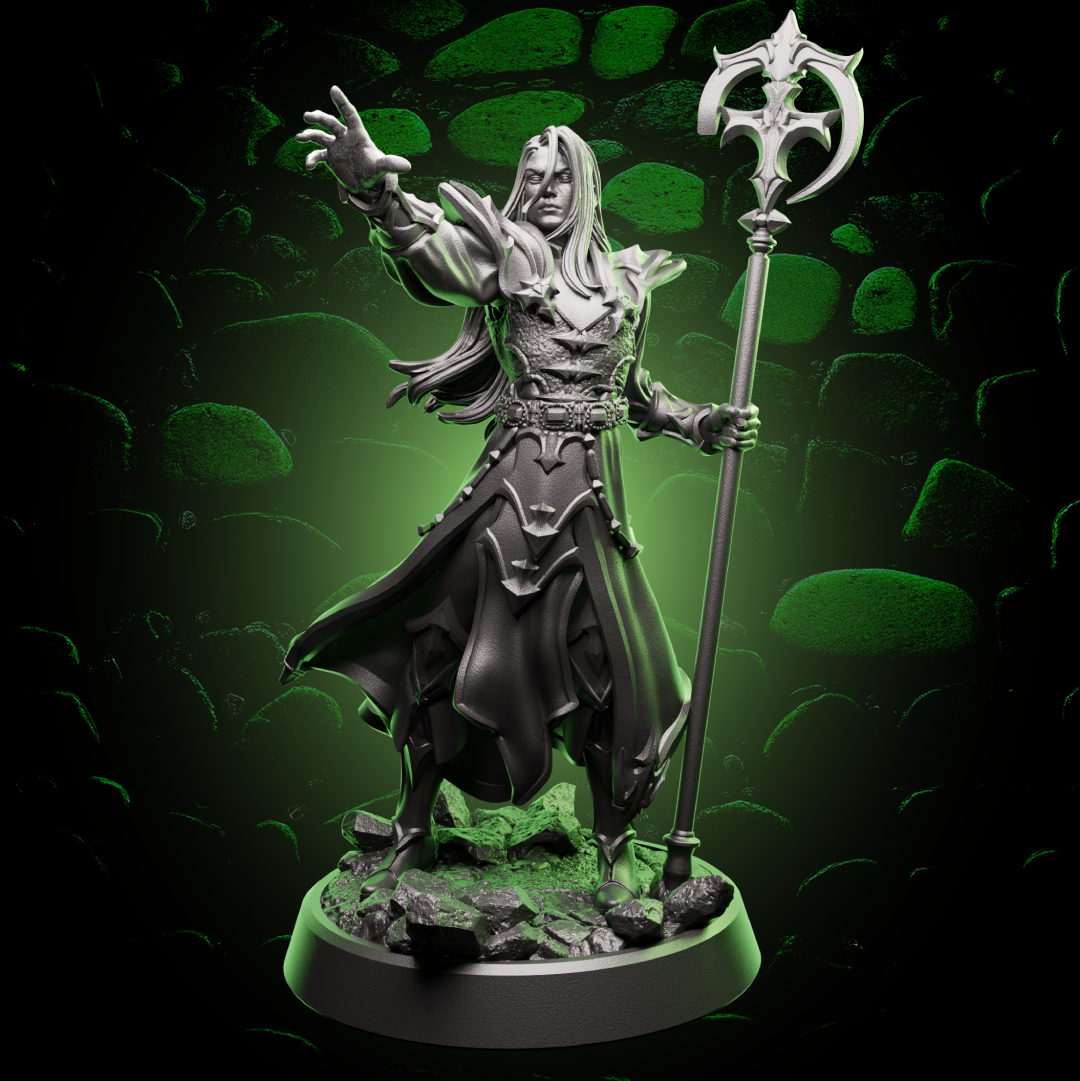 Elf Cleric | Staff | 5e