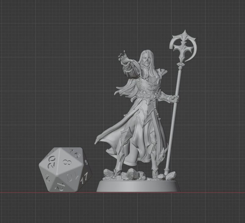 Elf Cleric | Staff | 5e