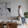 Elliot Condo Sofa - Cream