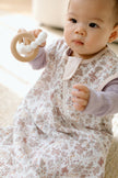 Baby Bamboo Muslin Sleep Sack 0.5 TOG - Hedgehog Forest