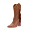 Embroidered Tassel White New Western Cowboy Boot