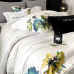 Marigold 800 TC Egyptian Cotton Duvet Set - White