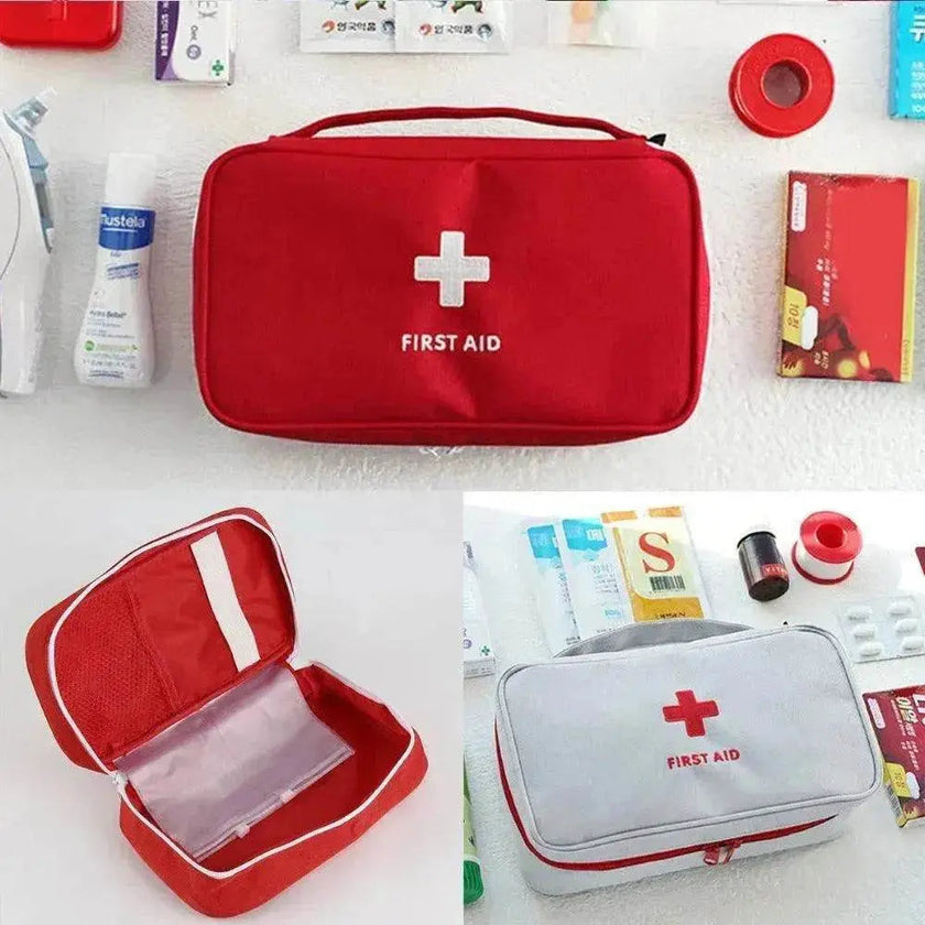 Emergency Outdoor & Indoor Empty Large First Aid Kit Camping Survival Handbag Kit