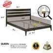 Emery Solid Wood Bed Frame