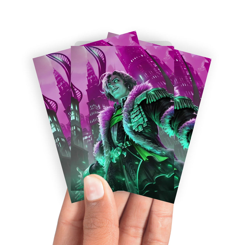 Emet Selch, Protège-cartes non coupés