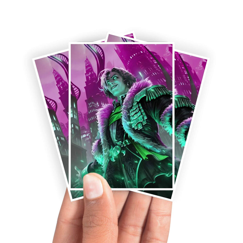 Emet Selch, Protège-cartes non coupés