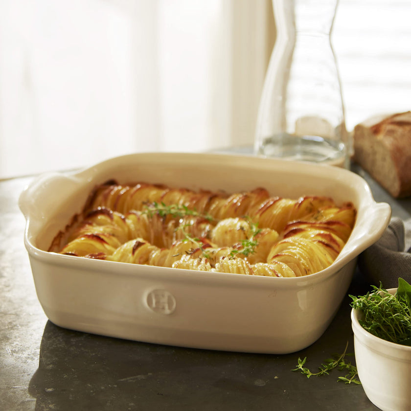 Emile Henry - Baking Dish Ultime, Square, 28x24x7.5cm, 1.8L
