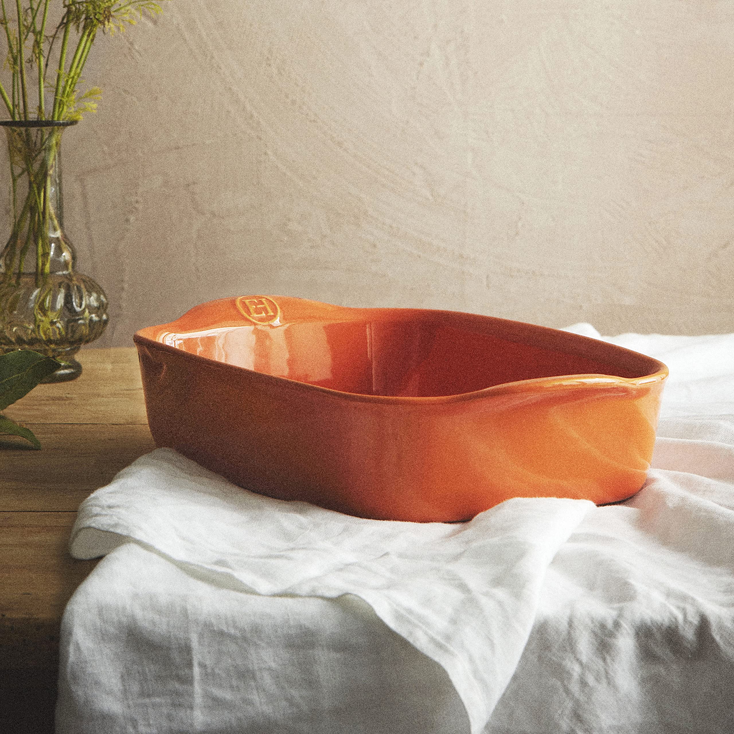 Emile Henry - Baking Dish Ultime, Square, 28x24x7.5cm, 1.8L