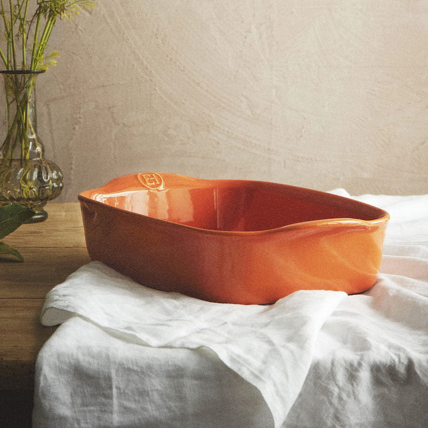 Emile Henry - Baking Dish Ultime, Square, 28x24x7.5cm, 1.8L