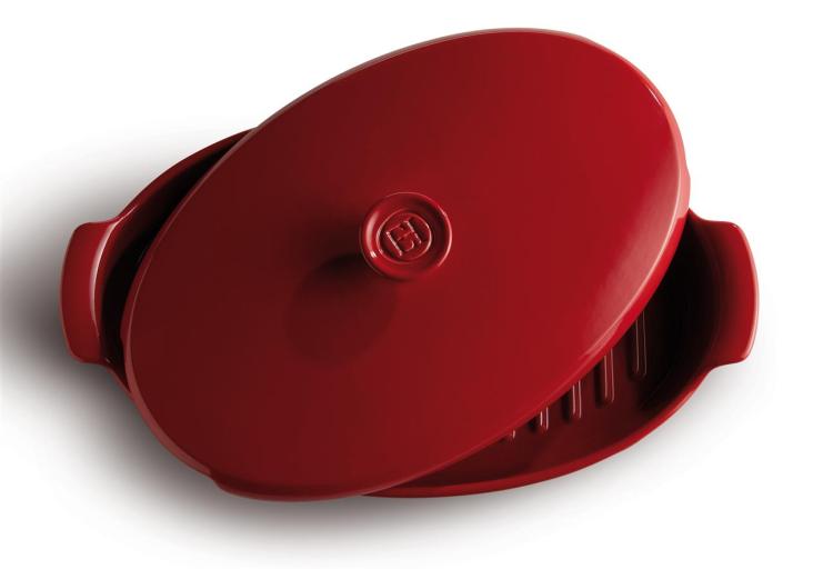 Emile Henry - Oval Covered Baker / Fish Steamer