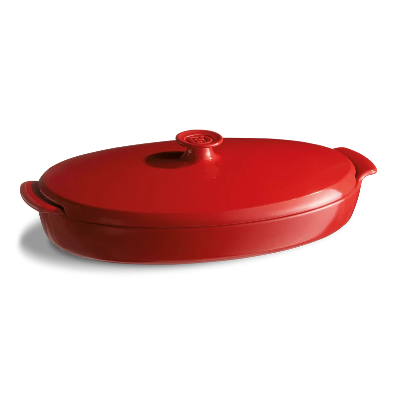 Emile Henry - Oval Covered Baker / Fish Steamer