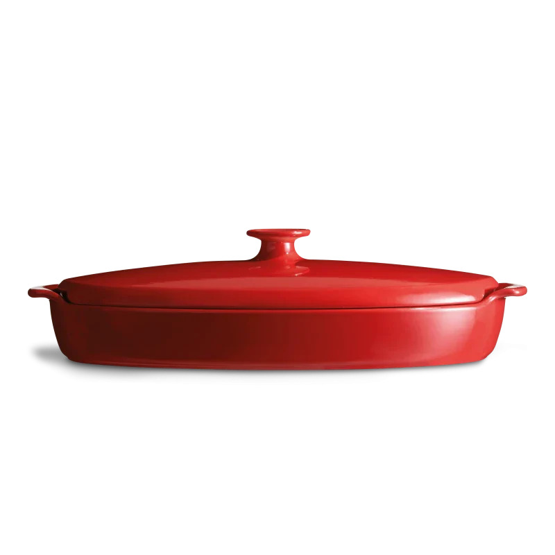 Emile Henry - Oval Covered Baker / Fish Steamer