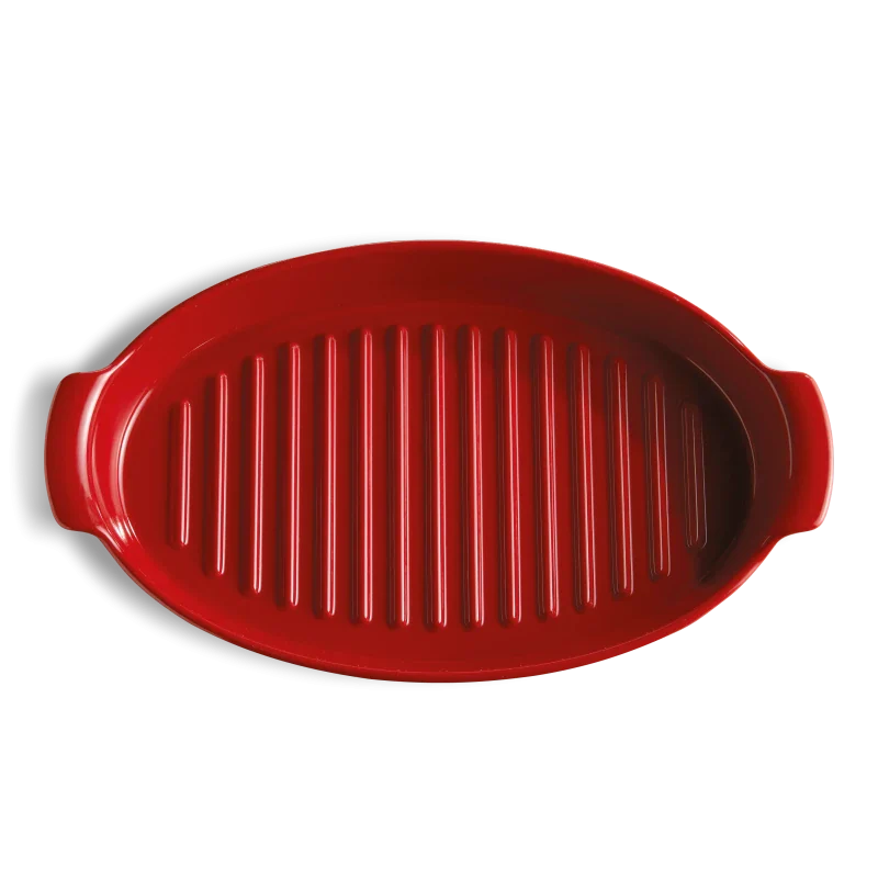 Emile Henry - Oval Covered Baker / Fish Steamer