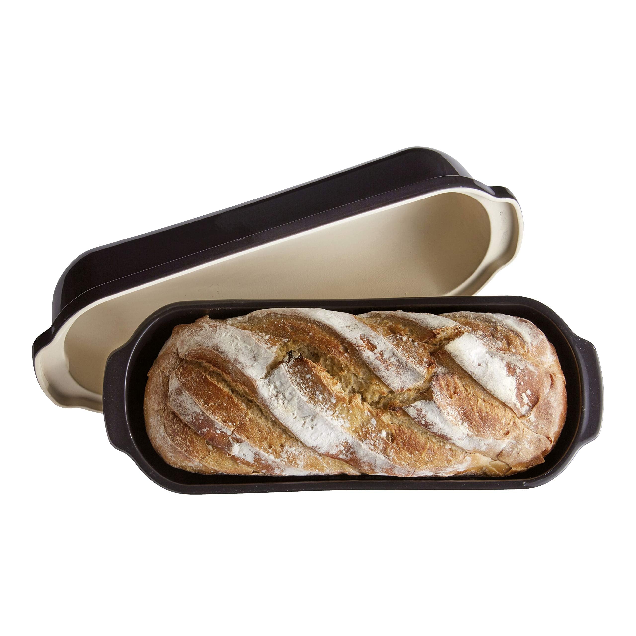 Emile Henry - Moule à pain large 39,5x16x15cm/15,5x6,2