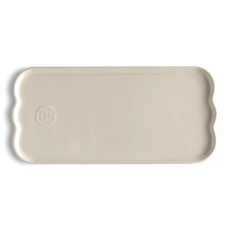 Emile Henry - Madeleine Serving Plate, 31.5x15x2cm, Candy