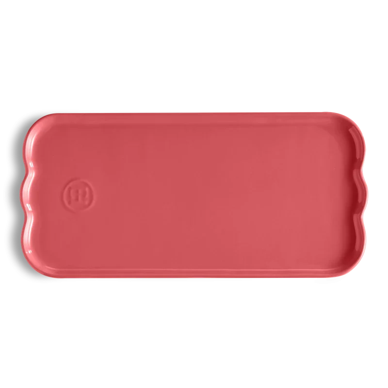 Emile Henry - Madeleine Serving Plate, 31.5x15x2cm, Candy