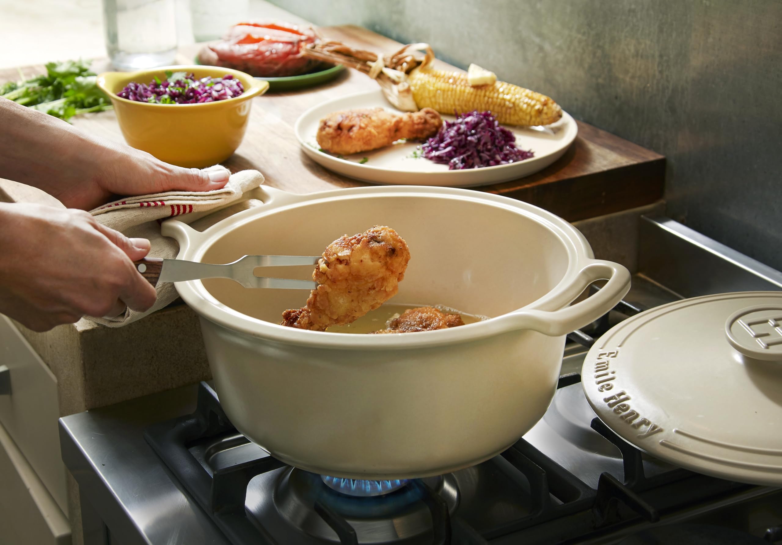 Emile Henry - Sublime - Dutch Oven - S - 34x28.5x16.6cm, 4.2L/4.5qt