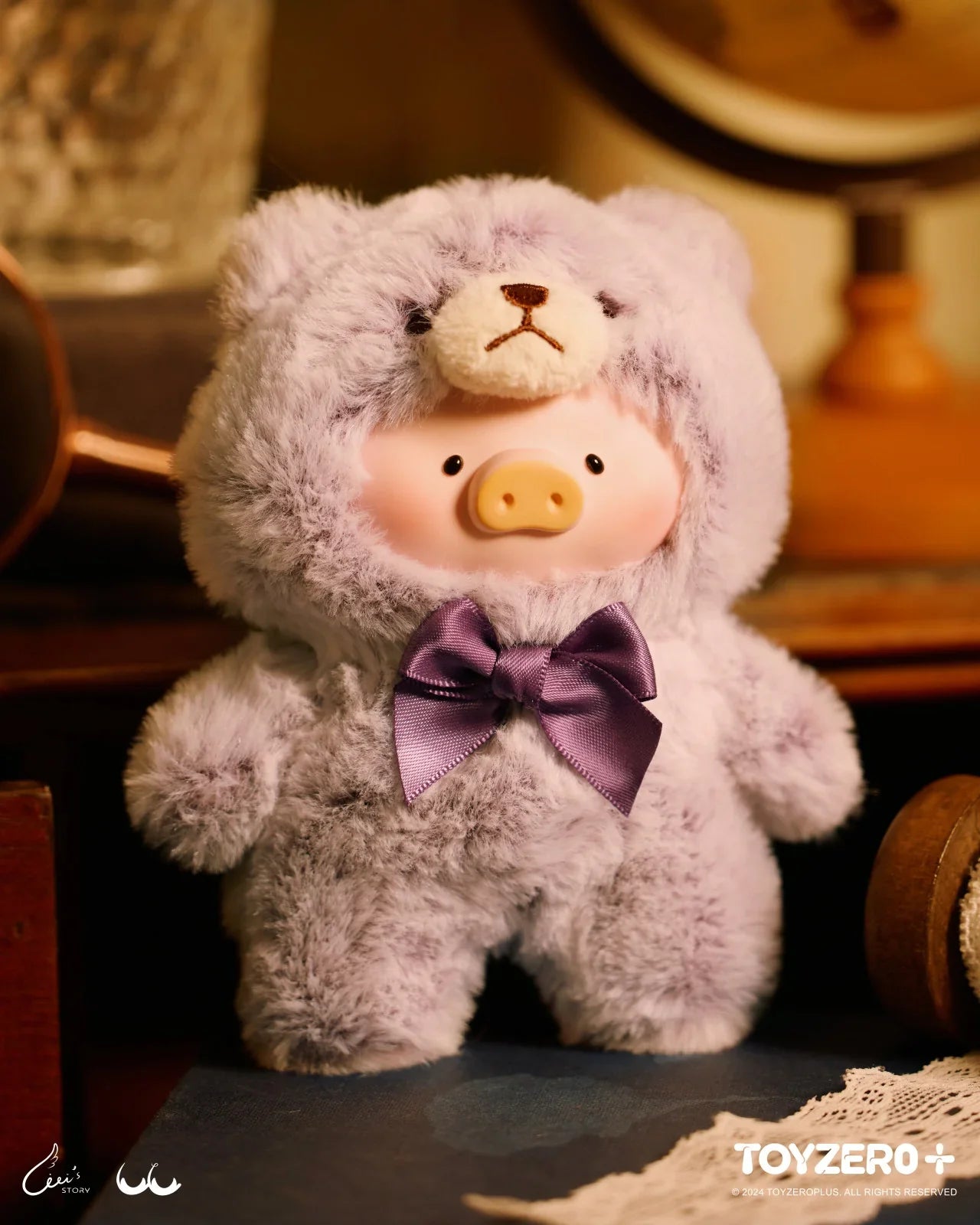 LULU THE PIGGY - VINTAGE TEDDY SHOP VINYL FACE BLIND BOX