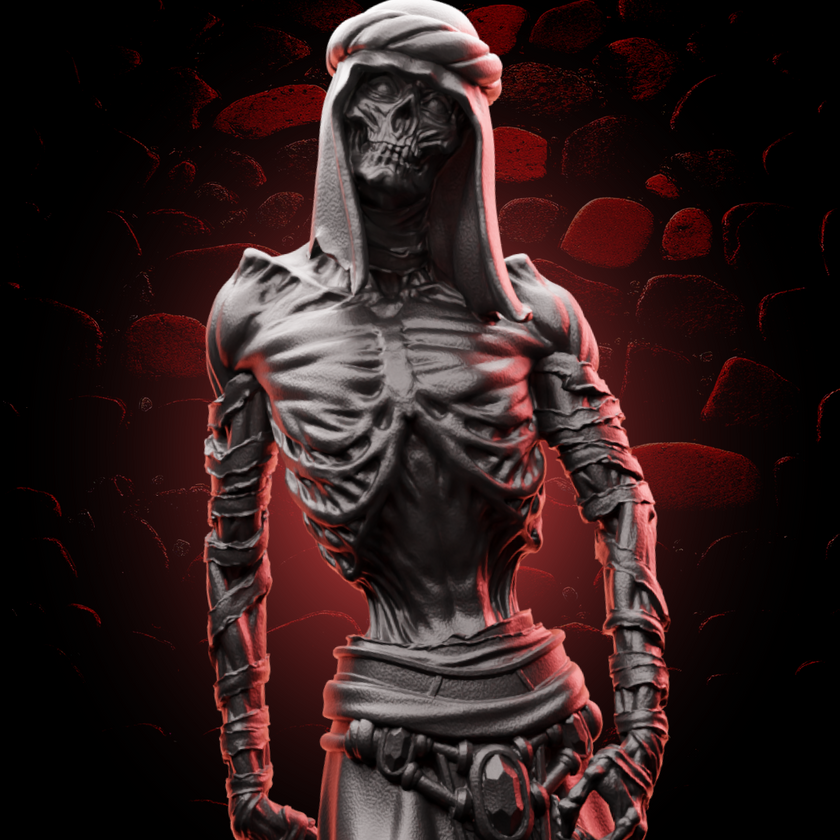 Mummy | Pose 2 | Medium (1in base) | 5e