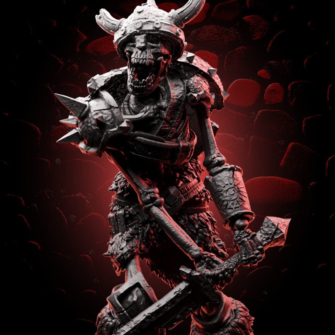 Skeleton Warrior | Medium (1in base) | 5e
