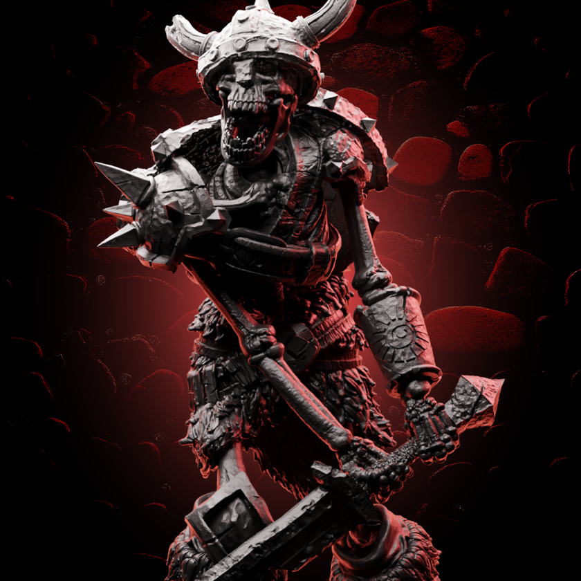 Skeleton Warrior | Medium (1in base) | 5e