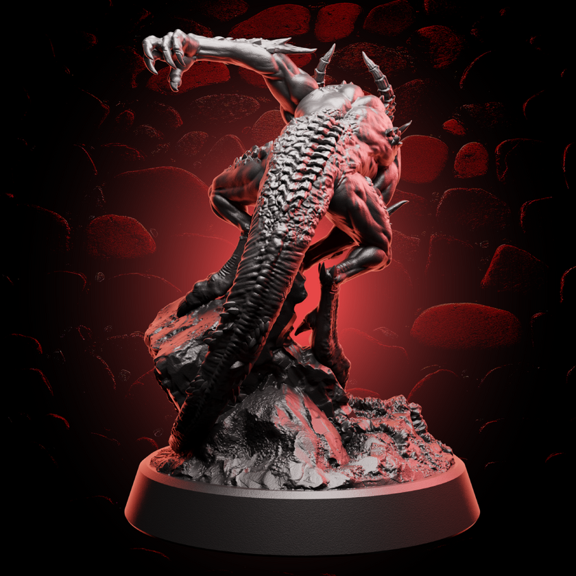 Demon Fiend | Medium (1in base) | 5e