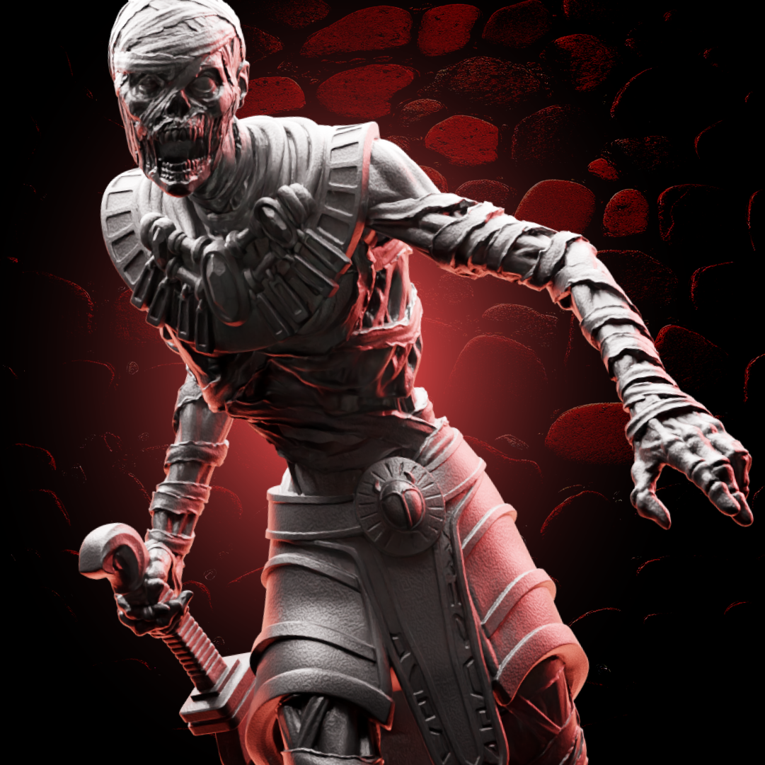 Mummy | Pose 3 | Medium (1in base) | 5e