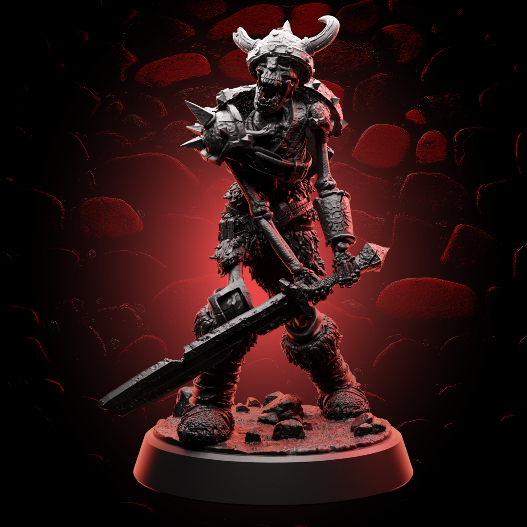 Skeleton Warrior | Medium (1in base) | 5e