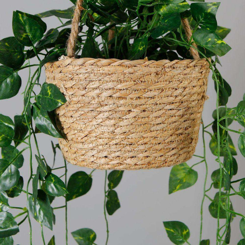 Ennio Faux Potted Hanging Plant (3.9 Feet)