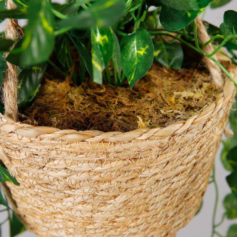 Ennio Faux Potted Hanging Plant (3.9 Feet)