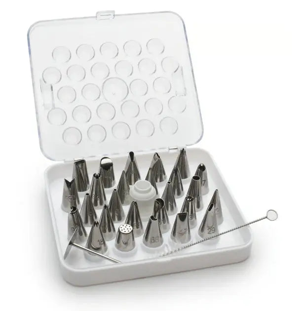 Ensemble de glaçage pâtisserie – 32 pièces en acier inoxydable