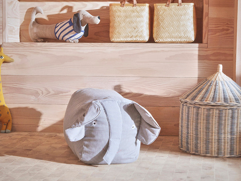 Denim Erik Elephant - Ride on Elephant - Blue