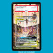 Espeon & Deoxys GXSM240 (Graded) Display Case