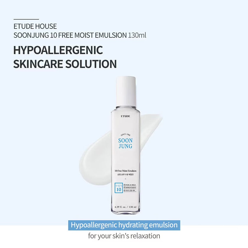 Etude House Soonjung 10 Free Moist Emulsion 130ml
