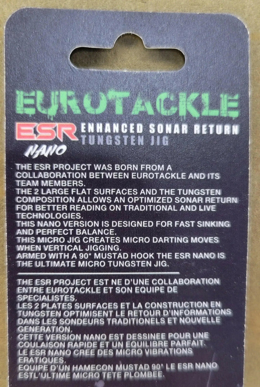 EuroTackle ESR Nano 3.5mm Jig Head Pink 2pcs