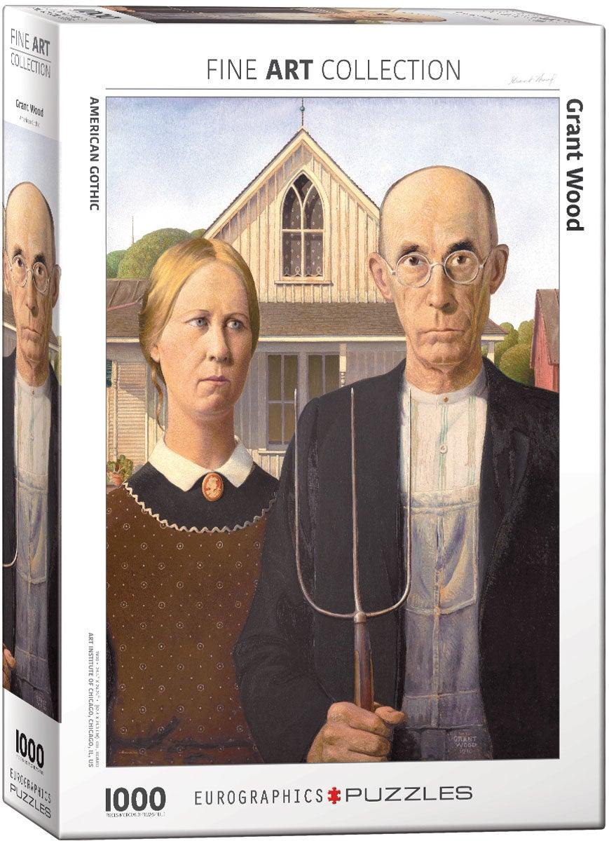 Eurographics - American Gothic By Grant Wood (1000-Piece Puzzle)