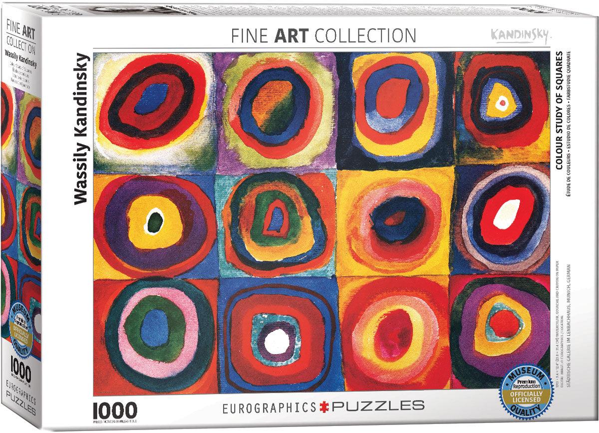 Eurographics - Color Study of Squares (1000-Piece Puzzle)