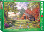 Eurographics - Evening At The Barnyard By Dominic Davison (1000-Piece Puzzle)