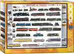 Eurographics - History of Trains (1000-Piece Puzzle)