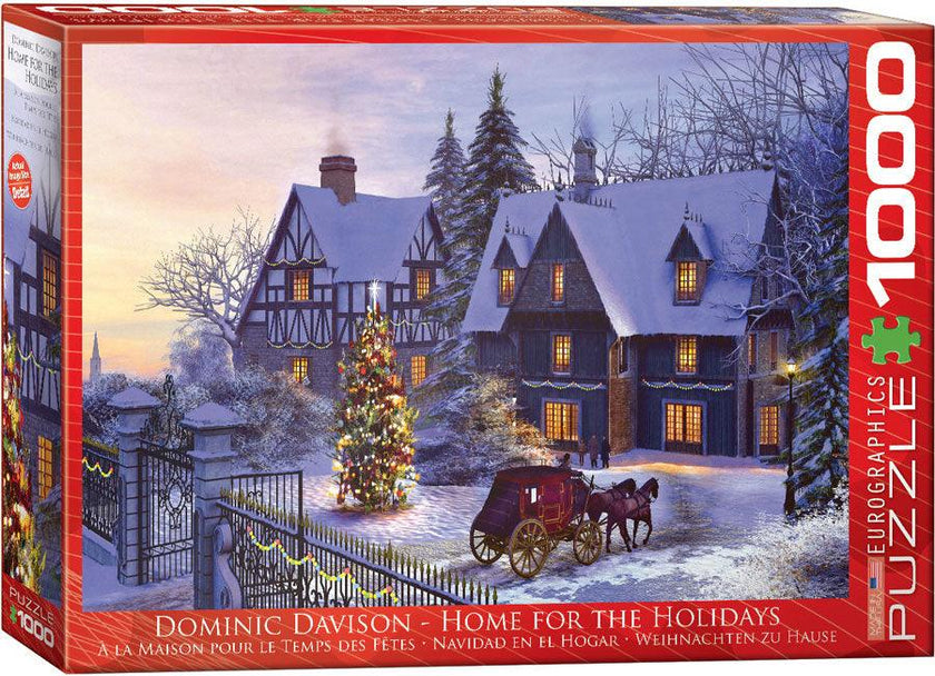 Eurographics - Home For The Holidays By Dominic Davison (1000-Piece Puzzle)