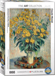 Eurographics - Jerusalem Artichoke Flowers By Claude Monet (1000-Piece Puzzle)