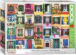 Eurographics - Fenêtres Méditerranéennes (Jigsaw Puzzle 1000 pièces)