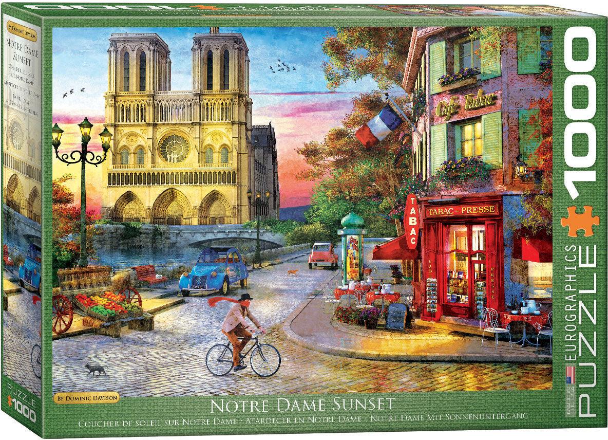 Eurographics - Notre Dame By Dominic Davison (1000-Piece Puzzle)
